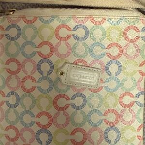 Coach Multicolor Patterned Crossbody Bag
